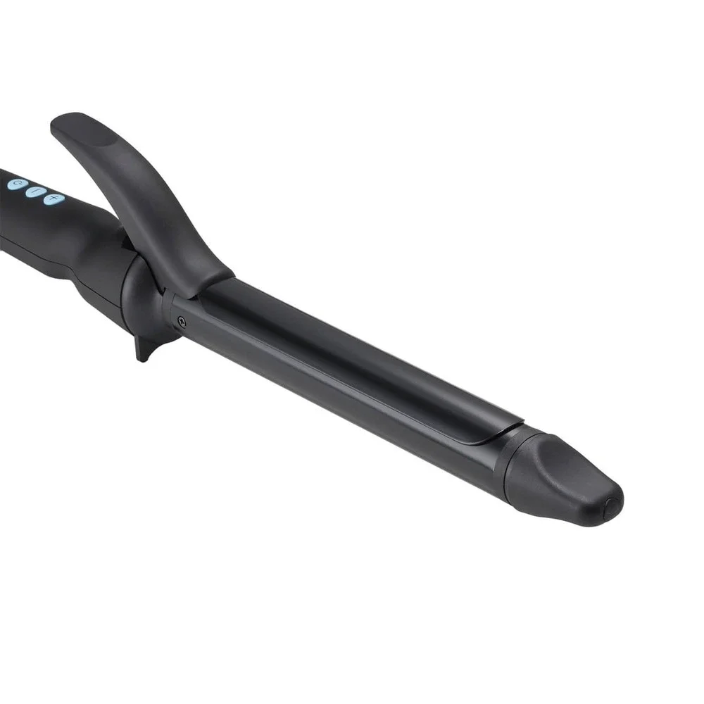Bio Ionic Long Barrel Styler 1.5 inch Pro Curling Iron Black Soft Curls 430F